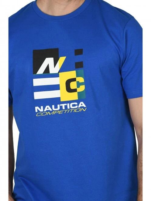 tricou cu maneci scurte pt. barbati Nautica St Vincent T-Shirt albastru 5