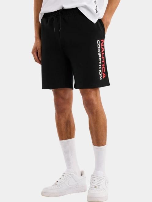 pantaloni scurti pt. barbati Nautica Waterford Fleece Short negru 2