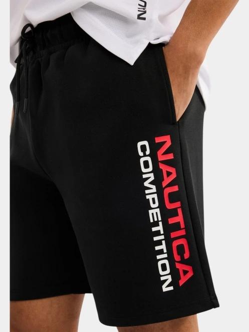 pantaloni scurti pt. barbati Nautica Waterford Fleece Short negru 5