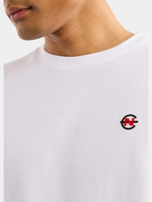 tricou cu maneci scurte pt. barbati Nautica Cork T-Shirt alb 5
