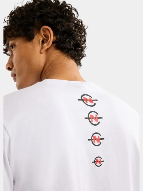 tricou cu maneci scurte pt. barbati Nautica Cork T-Shirt alb 6