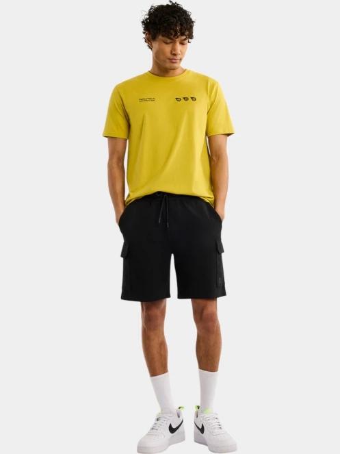pantaloni scurti cu buzunare laterale pt. barbati Nautica Dublin Cargo Short negru 4