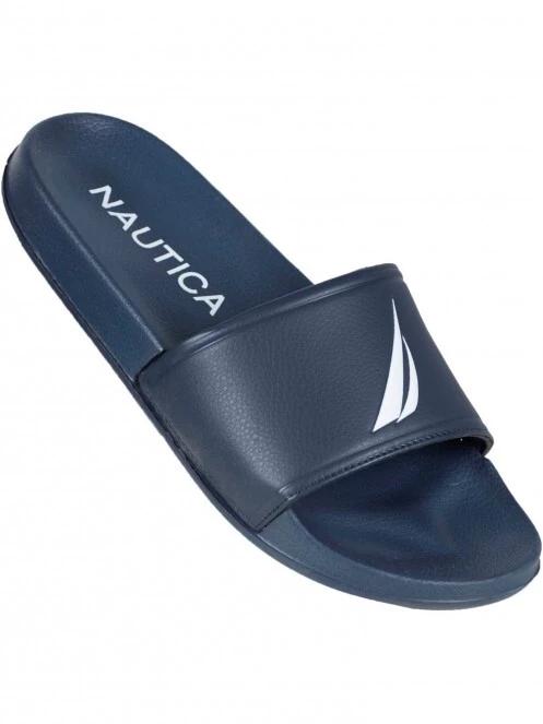 papuci pt. barbati Nautica Harbour Slide albastru inchis 4