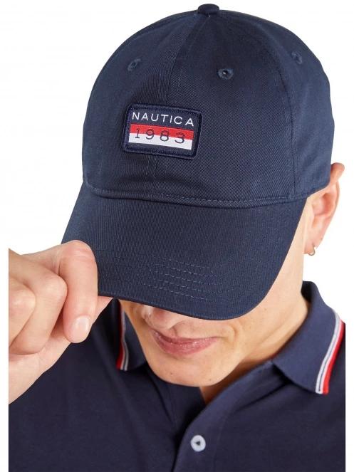 sapca de baseball pt. barbati Nautica Hera Strapback Cap albastru inchis 5