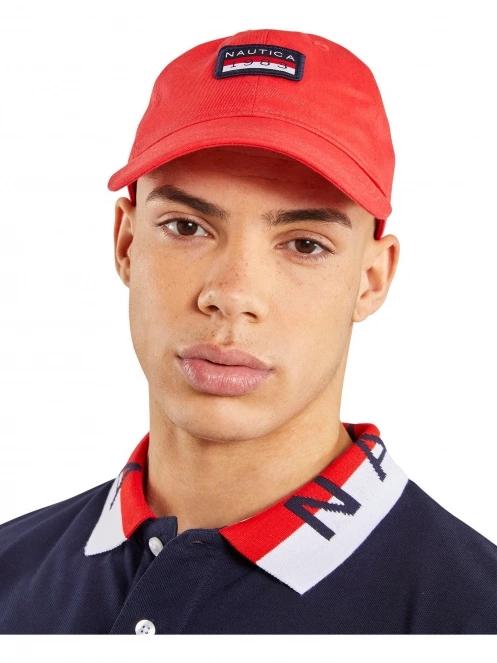 sapca de baseball pt. barbati Nautica Hera Strapback Cap rosu 2