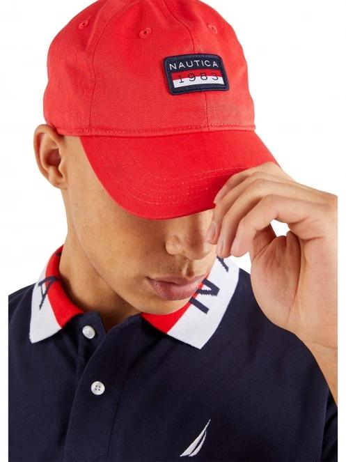sapca de baseball pt. barbati Nautica Hera Strapback Cap rosu 5