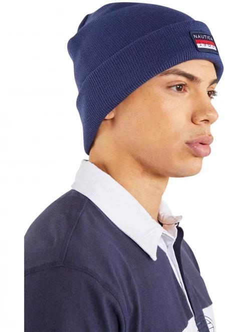 caciula tricotata pt. barbati Nautica Artemis Beanie albastru inchis 4