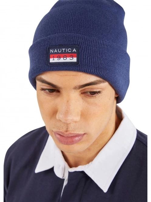 caciula tricotata pt. barbati Nautica Artemis Beanie albastru inchis 5