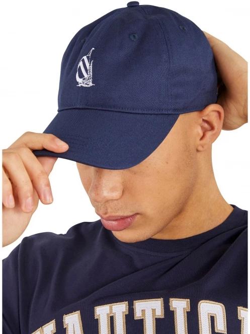 sapca de baseball pt. barbati Nautica Trojan Strapback Cap albastru inchis 5