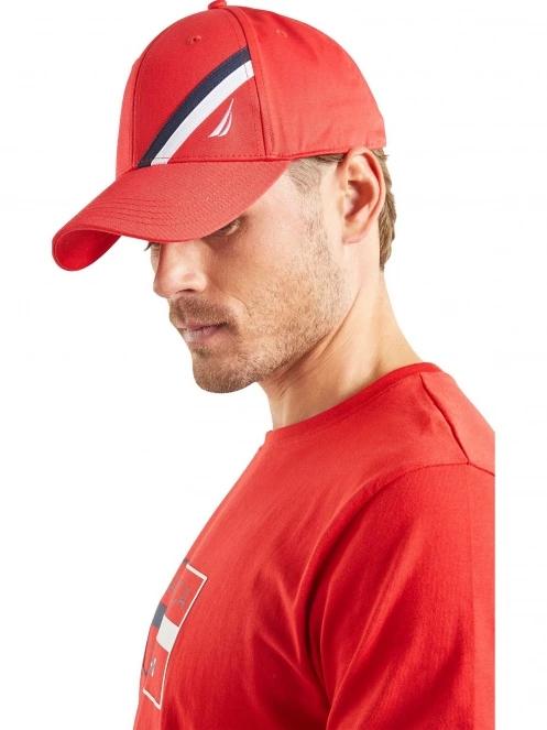sapca de baseball pt. barbati Nautica Nevado Snapback Cap rosu 3
