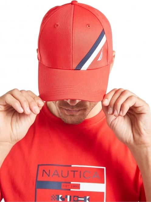 sapca de baseball pt. barbati Nautica Nevado Snapback Cap rosu 5