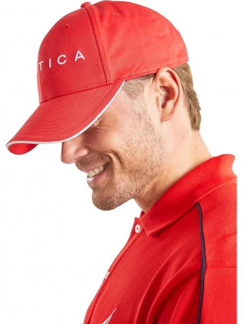 sapca de baseball pt. barbati Nautica Robson Snapback Cap rosu 3