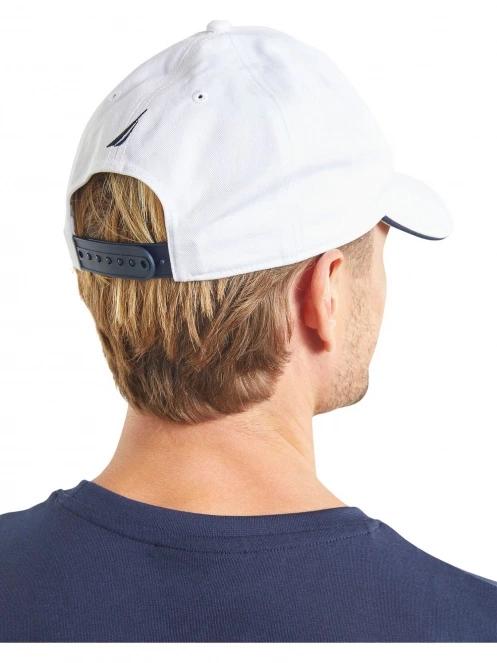 sapca de baseball pt. barbati Nautica Robson Snapback Cap alb 4