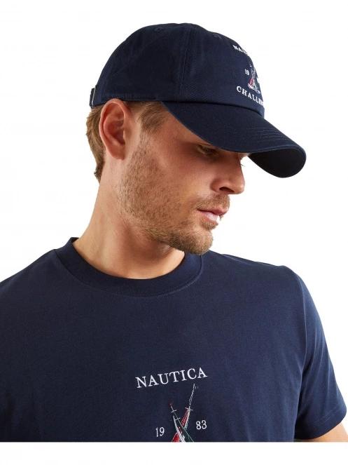 sapca de baseball pt. barbati Nautica Oxford Strapback Cap albastru inchis 3