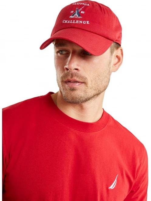 sapca de baseball pt. barbati Nautica Oxford Strapback Cap rosu 2