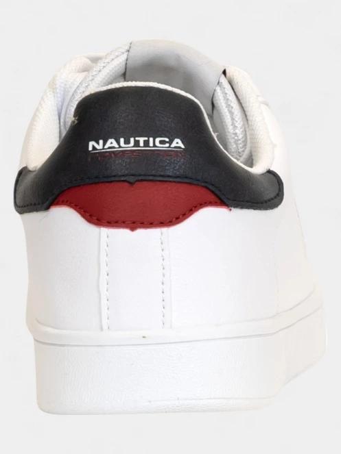 tenisi pt. barbati Nautica PAUL WHITE-FLAG alb 4