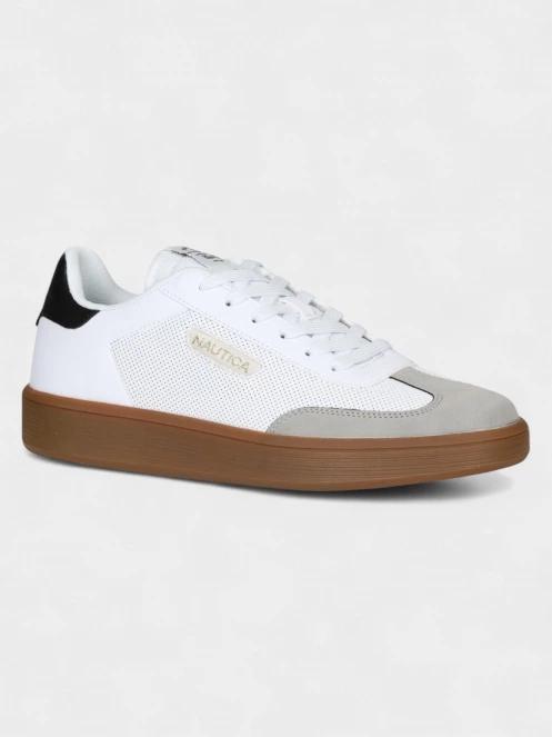 tenisi pt. barbati Nautica ACE LTH-SD WHITE-BLACK nisip 2