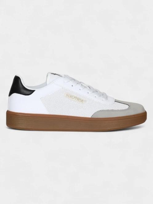 tenisi pt. barbati Nautica ACE LTH-SD WHITE-BLACK nisip 3