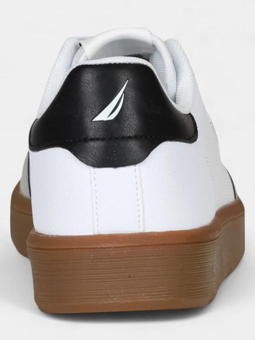 tenisi pt. barbati Nautica ACE LTH-SD WHITE-BLACK nisip 4