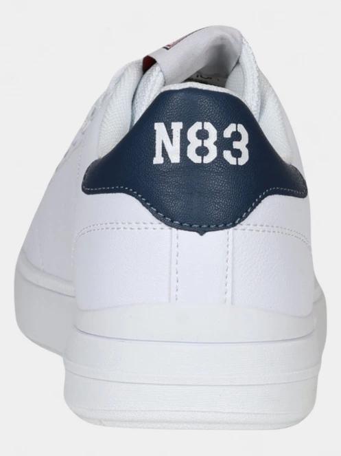 pantofi pt. barbati Nautica STARDUST 2.0 LTH WHITE-FLAG alb 4