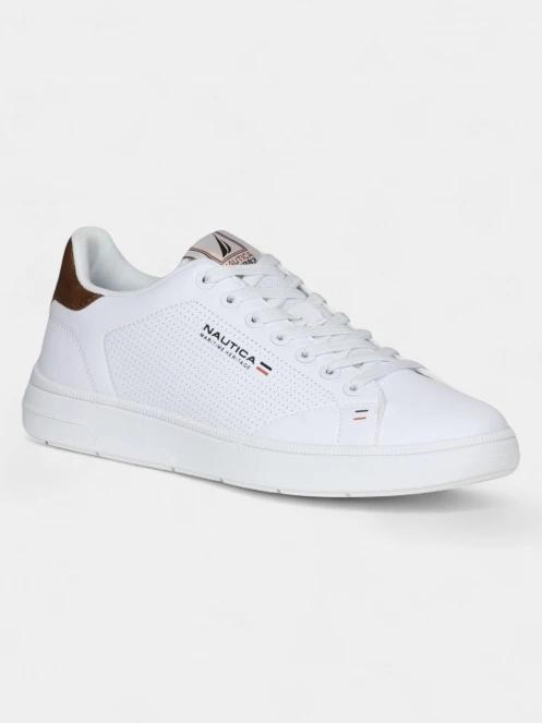 pantofi pt. barbati Nautica STARDUST 2.0 LTH OFF WHITE-CUOIO alb 2