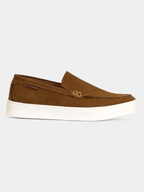 pantofi slip-on pt. barbati Nautica PANAREA SD COGNAC maro 3