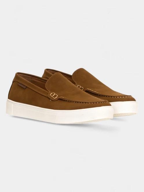 pantofi slip-on pt. barbati Nautica PANAREA SD COGNAC maro 6