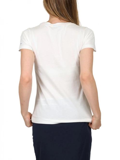tricou cu maneci scurte pt. femei TBS Nacratee alb 4