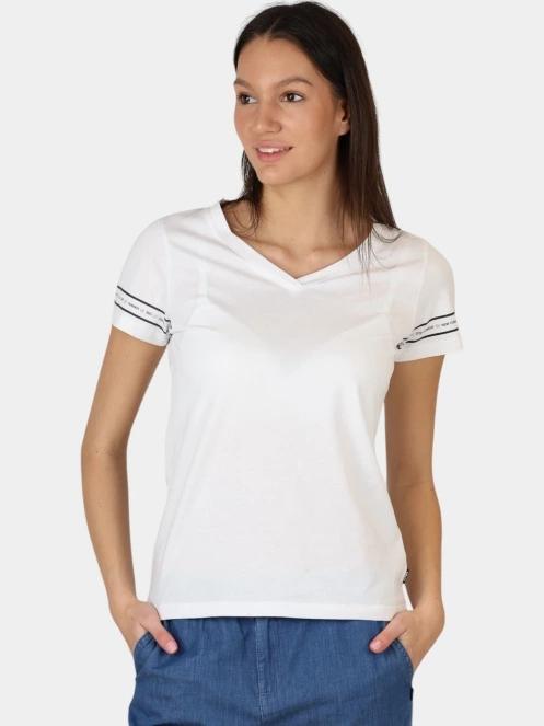 tricou cu maneci scurte pt. femei TBS Nahiatee alb 2