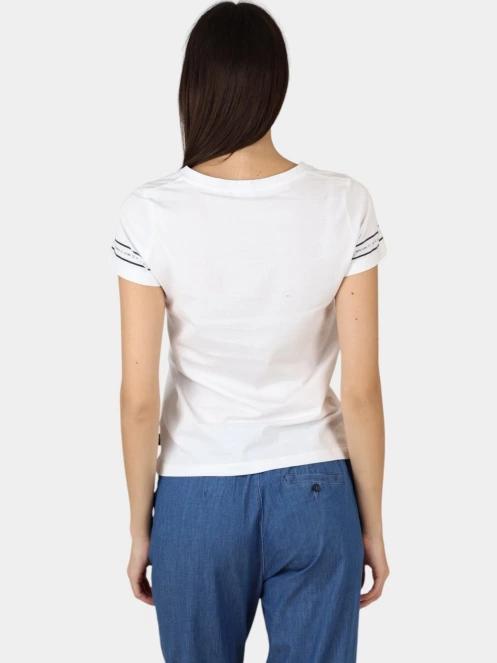 tricou cu maneci scurte pt. femei TBS Nahiatee alb 4