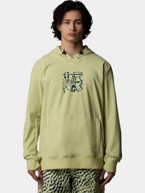pulover cu gluga pt. barbati The North Face M Tekno Logo Hoodie verde 2