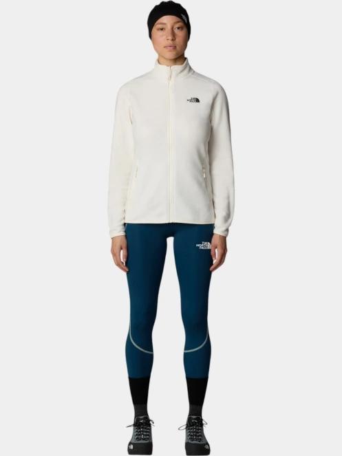 pulover polar pt. femei The North Face W 100 Glacier Fz alb 4