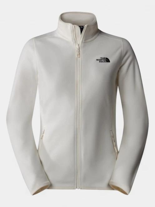 pulover polar pt. femei The North Face W 100 Glacier Fz alb 6