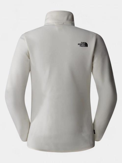 pulover polar pt. femei The North Face W 100 Glacier Fz alb 7
