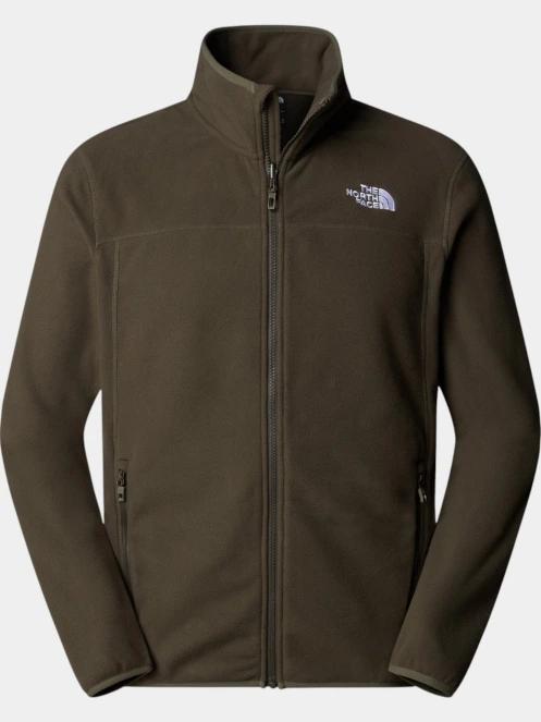 pulover polar pt. barbati The North Face M 100 Glacier Full Zip oliv 6