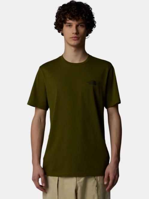 tricou cu maneci scurte pt. barbati The North Face M S/S Simple Dome Tee oliv 2