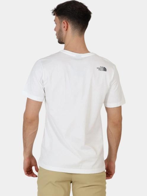 tricou cu maneci scurte pt. barbati The North Face M S/S Mountain Line Tee alb 4