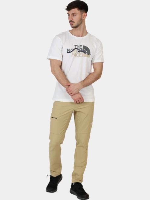 tricou cu maneci scurte pt. barbati The North Face M S/S Mountain Line Tee alb 6