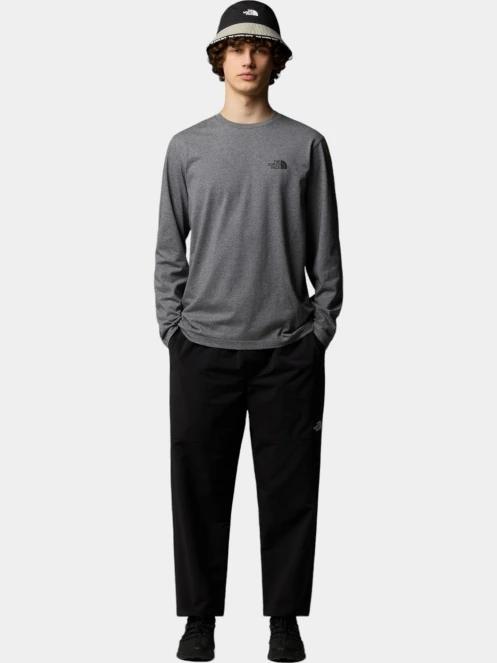 tricou cu maneci lungi pt. barbati The North Face M L/S Simple Dome Tee gri 4