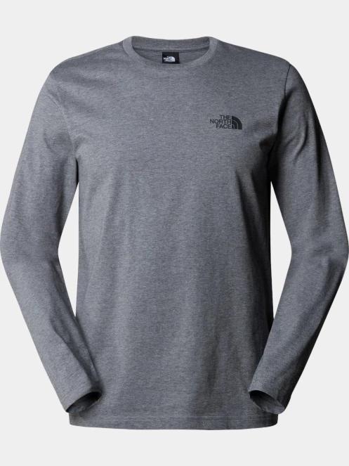tricou cu maneci lungi pt. barbati The North Face M L/S Simple Dome Tee gri 5