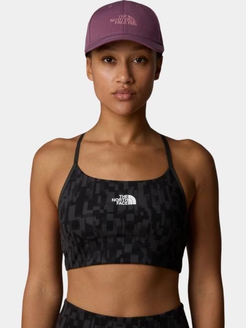 sutien pentru sport pt. femei The North Face W Flex Light Bra Print gri 2