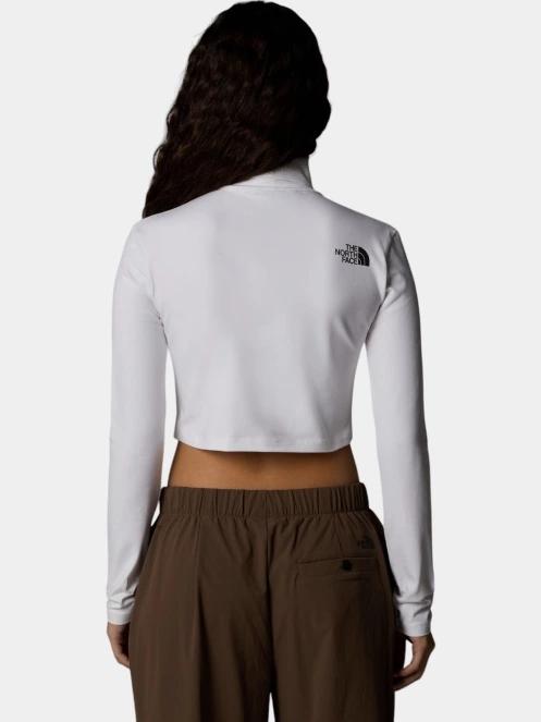 tricou cu maneci lungi pt. femei The North Face W Zumu Ls Slim Tee alb 3