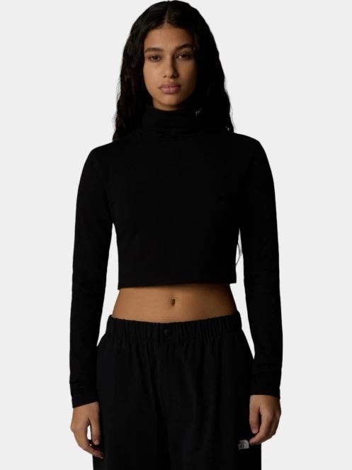 tricou cu maneci lungi pt. femei The North Face W Zumu Ls Slim Tee negru 2