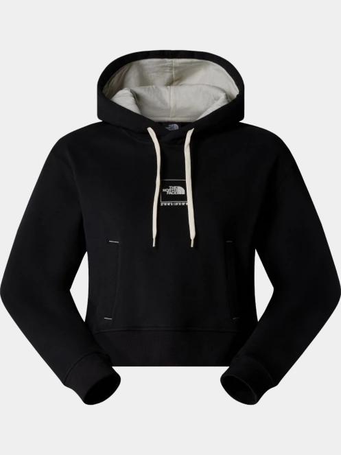 pulover cu gluga pt. femei The North Face W Coordinates Crop Hoodie negru 5