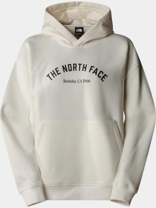 pulover cu gluga pt. femei The North Face W Hoodie Varsity Graphic alb 5
