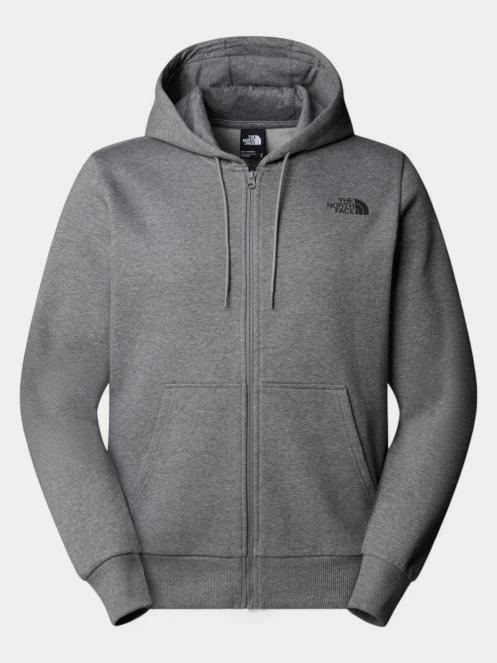 pulover cu gluga pt. barbati The North Face M Simple Dome Full Zip Hoodie gri 6