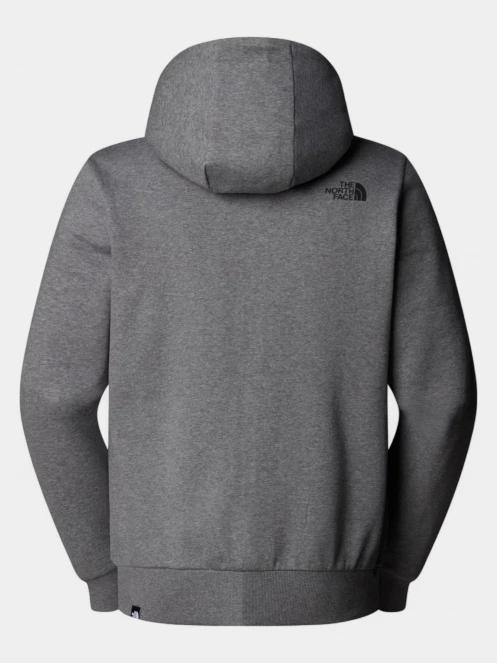 pulover cu gluga pt. barbati The North Face M Simple Dome Full Zip Hoodie gri 7