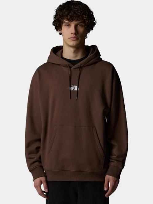 pulover cu gluga pt. barbati The North Face M Zumu Hoodie maro 2