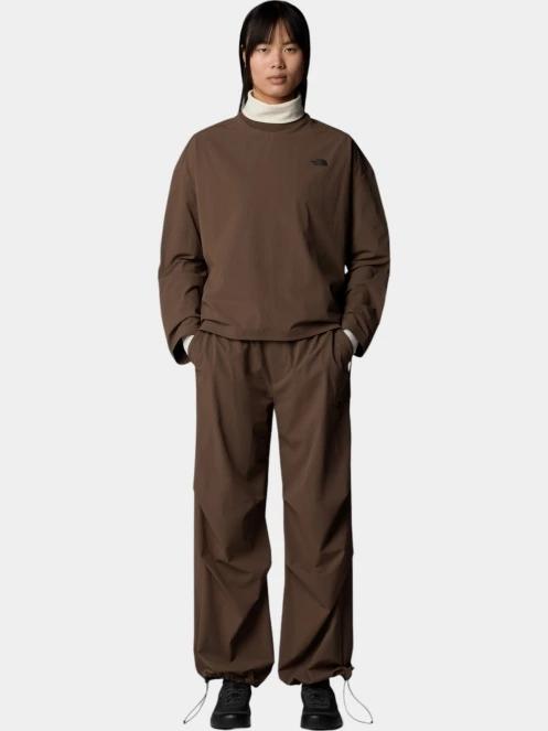 pulover pt. femei The North Face W Woven Shirt maro 4