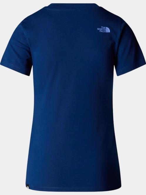 tricou cu maneci scurte pt. femei The North Face W S/S Easy Tee albastru inchis 6